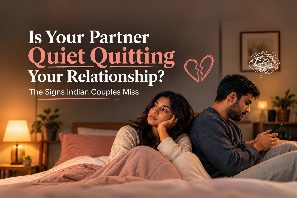 Is Your Partner Quiet Quitting Your Relationship? The Signs Indian Couples Miss