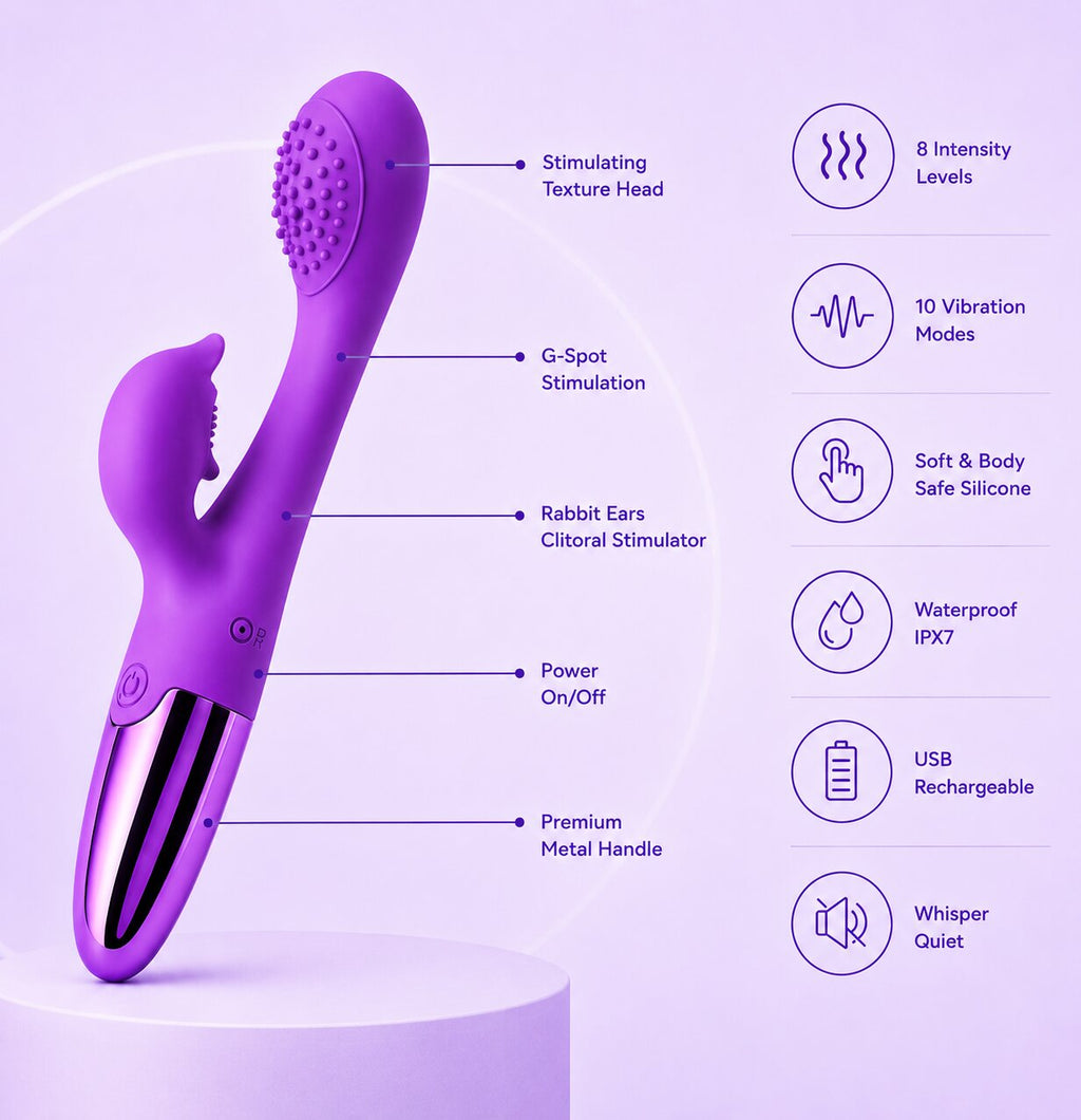 Bunny Dual Stimulation Massager