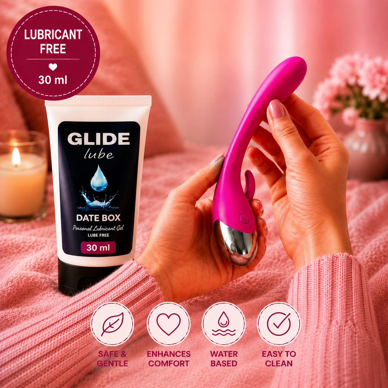PulseSync App-Controlled Massager