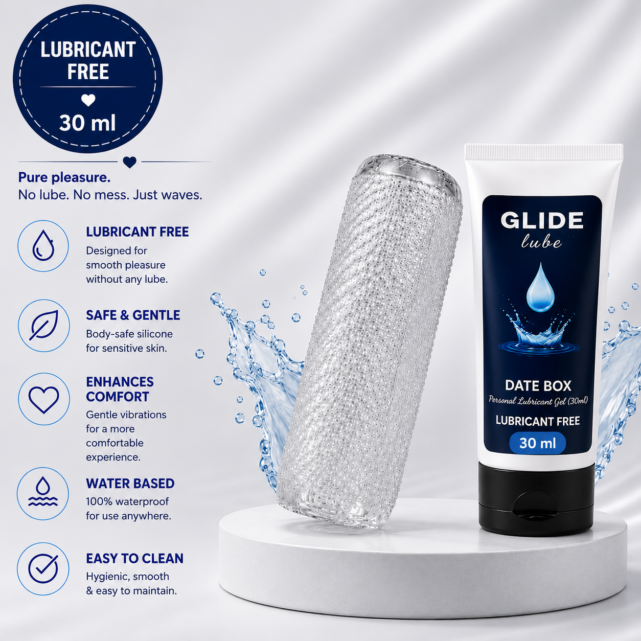 Crystal Flex Premium Men's Stroker