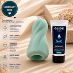 Velvet Sleeve Silicone Men's Massager
