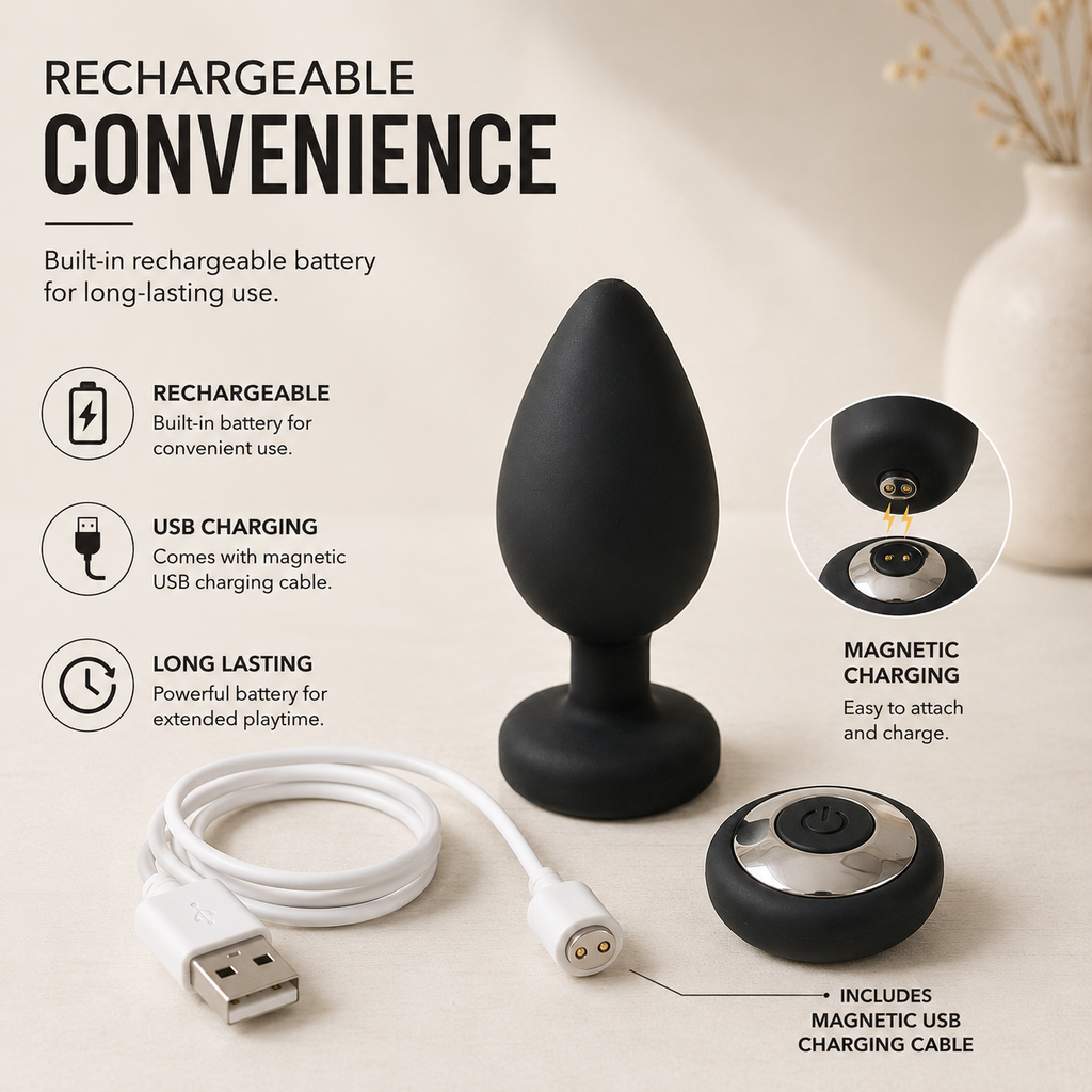 Vibrating Butt Plug