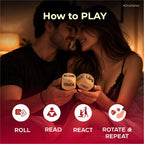 How to play the DateBox Play Collection couple game with Tease Deck and couple dice